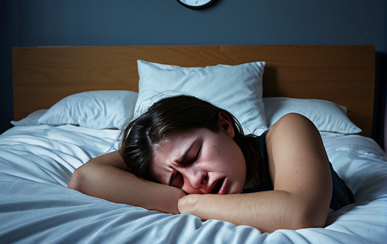 **Image Prompt 1: The Nap Hangover**
A person, appearing disoriented and visibly exhausted, sits up in bed or on a couch after a nap. Their eyes are half-closed, brows furrowed, and a general sense of grogginess and confusion emanates from them. A traditional, perhaps jarring, alarm clock (or a phone displaying a harsh alarm screen) is visible nearby, symbolizing the abrupt interruption of deep sleep. The lighting is dull, emphasizing a "brain fog" or "sleep inertia" effect, with a feeling of lost time rather than rejuvenation.