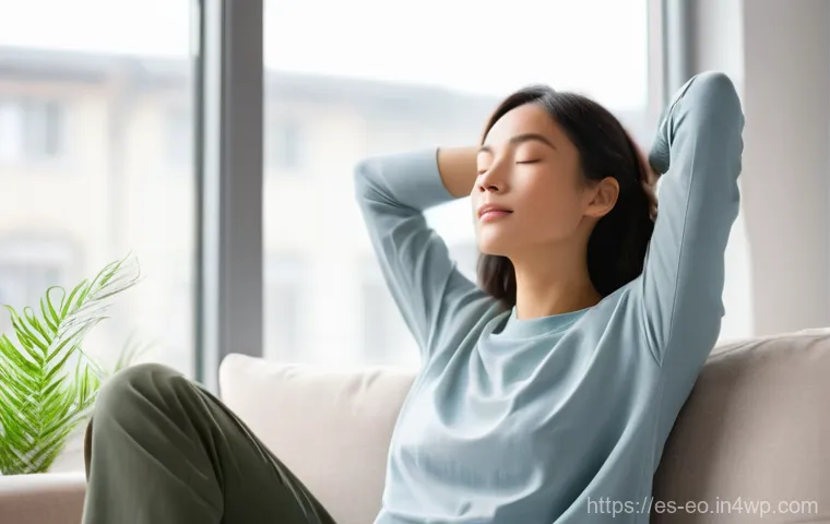 최적의 낮잠 장소 선택하기 - **"Serene Nap Sanctuary"**
    A tranquil, cozy, and deeply peaceful indoor scene focused on an idea...